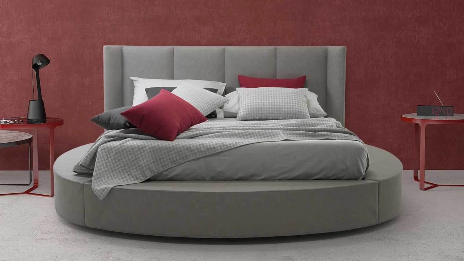 Letto rotondo Moon di Rimar