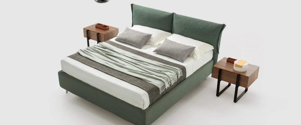 Letto imbottito Musa di Rimar