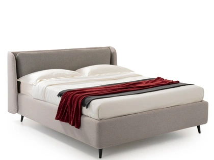Letto in tessuto con contenitore Nevis di Rimar