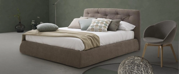 Letto imbottito Nuage di Rimar