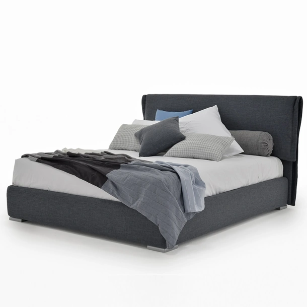 Letto in tessuto Shedir con contenitore di Rimar