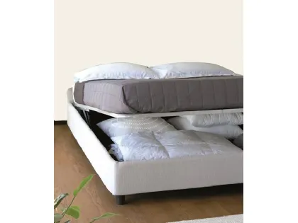 Letto in tessuto Sommier con contenitore di Hoppla