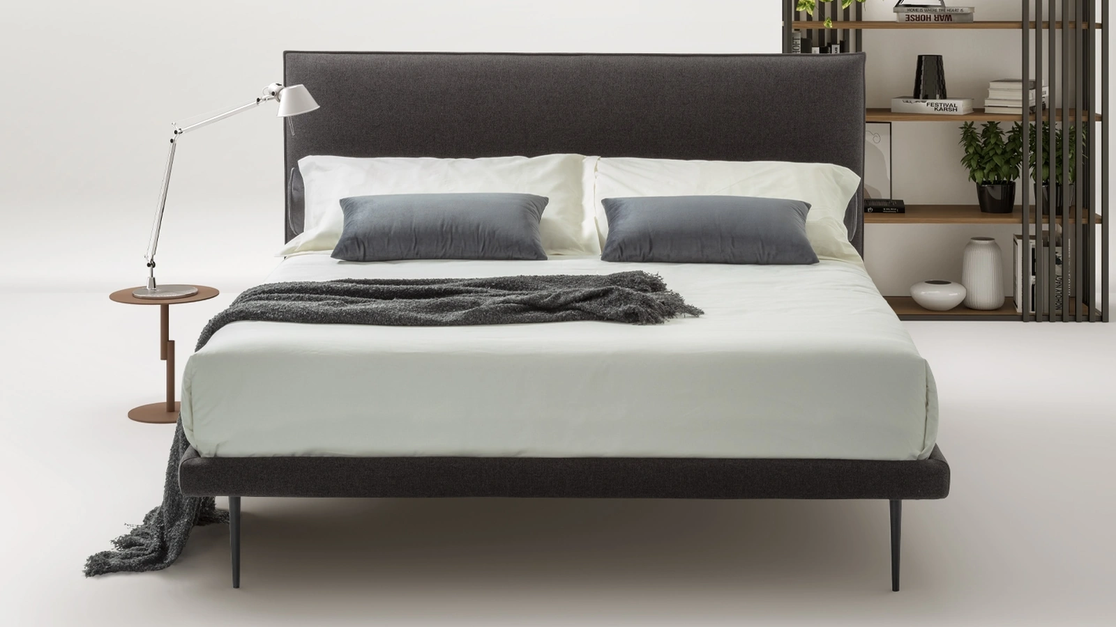 Letto in tessuto Tahiti di Rimar