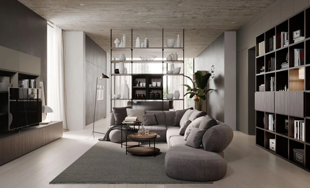 Libreria Divisoria in Metallo di Nardi Interni