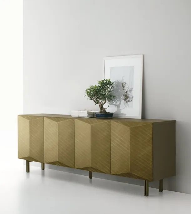 Madia Dalia 220 in laccato spazzolato di Target Point