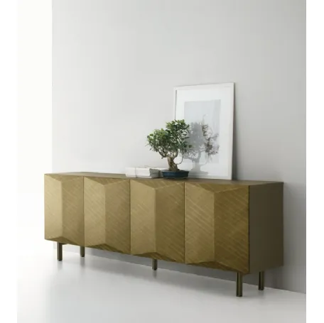 Madia Dalia 220 in laccato spazzolato di Target Point