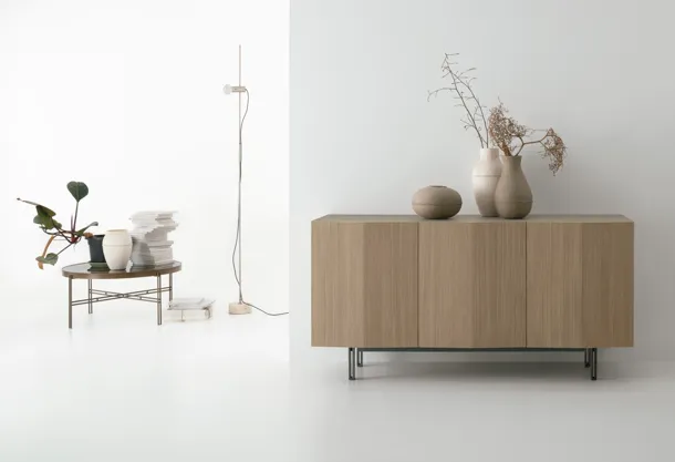 Madia Demetra 180 in laminato effetto legno di Target Point