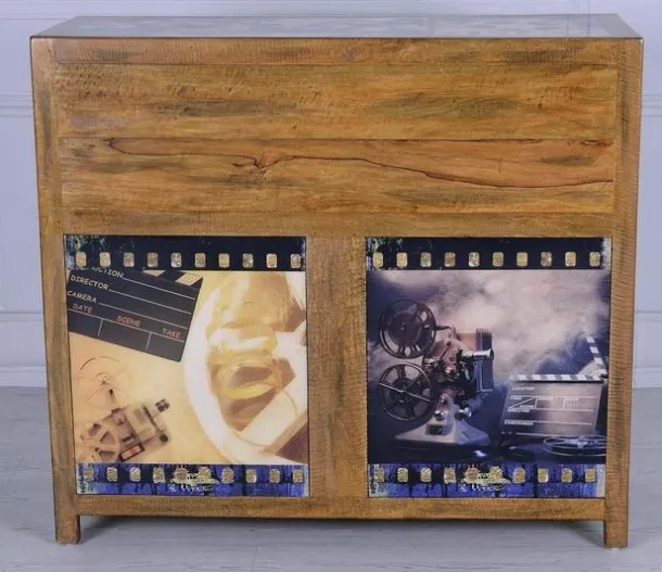 Madia Hollywood 02 in legno mssello di Stones