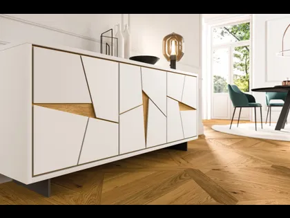 Madia in legno laccato Special di FGF Mobili