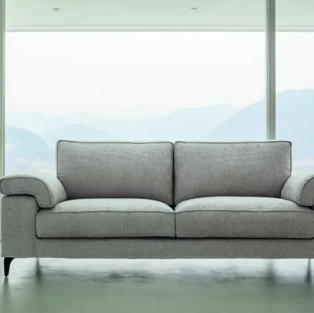 Divano lineare Grace Air di Fabbri Salotti