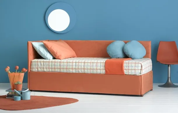 Divano Letto singolo in tessuto Night&Day 03 di Hoppla