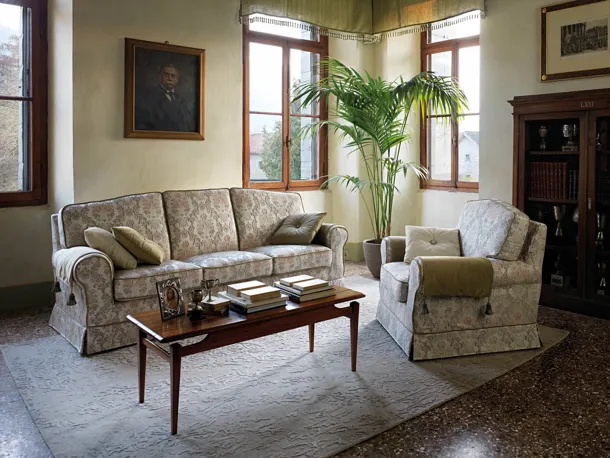 Salotto lineare classico Royal di Samoa