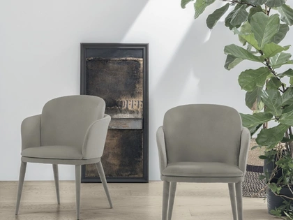 Sedia con braccioli Cleveland Poltroncina di Target Point