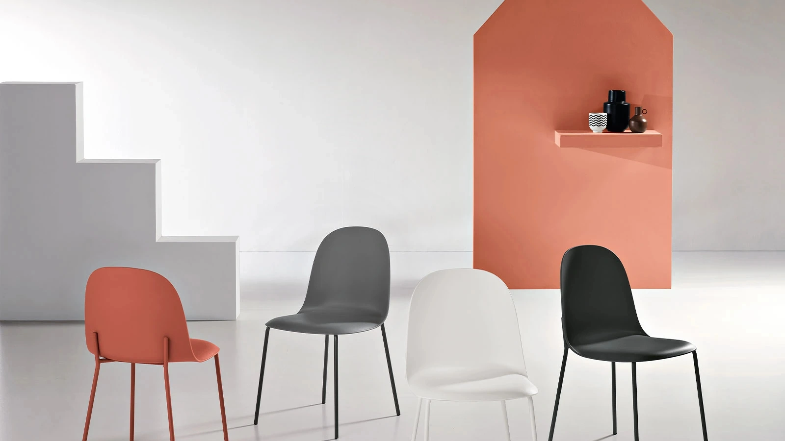 Sedia Fox in polipropilene di Ikone Casa