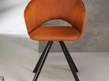 Sedia Gea in tessuto di Capodarte