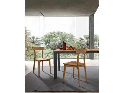 Sedia Grace in legno massello di FGF Mobili