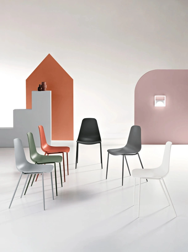 Sedia Luana in polipropilene di Ikone Casa