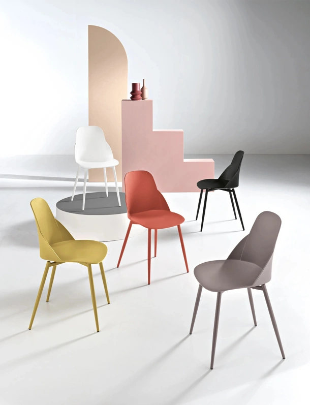 Sedia in polipropilene Mila di Ikone Casa