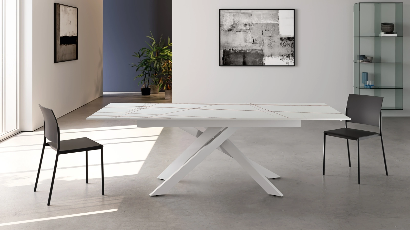 Tavolo allungabile Ares di Stones