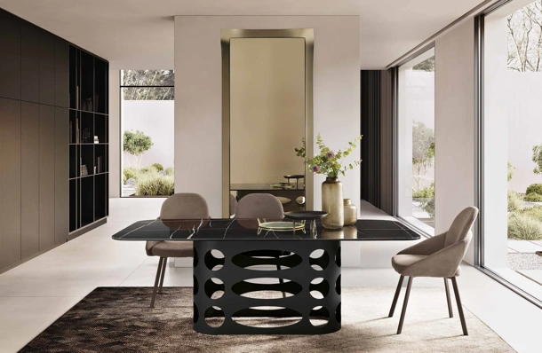 Tavolo Maru in ceramica di Capodarte