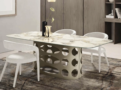 Tavolo Maru in ceramica di Capodarte