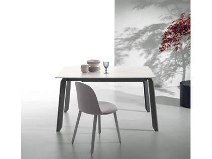 Tavolo allungabile in gres porcellanato Efesto di Target Point