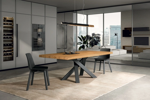 Tavolo in legno Foxi di FGF Mobili