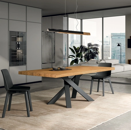 Tavolo in legno Foxi di FGF Mobili