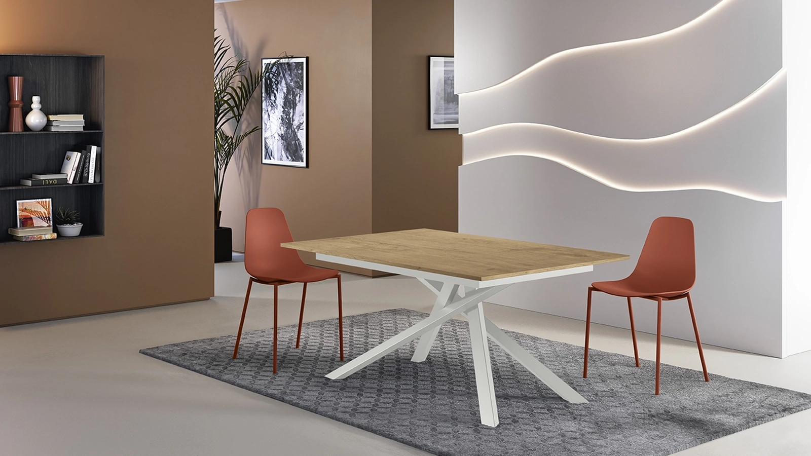 Tavolo allungabile Pulse 25 di Stones