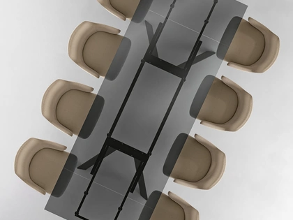 Tavolo allungabile Smokey di Stones