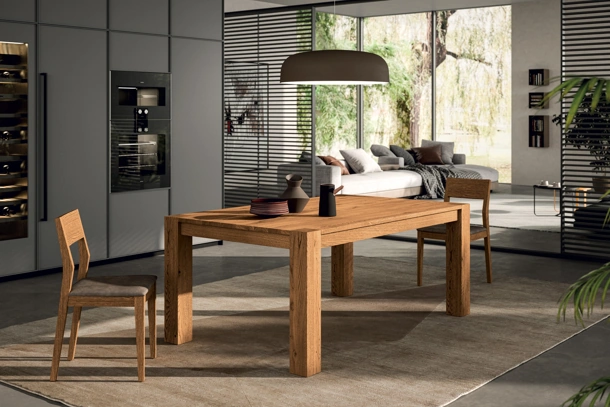 Tavolo allungabile Square di FGF Mobili