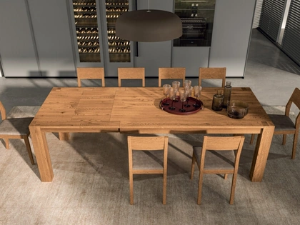 Tavolo allungabile Square di FGF Mobili