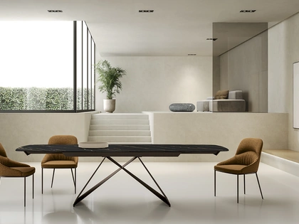 Tavolo allungabile Thanos X di Stones