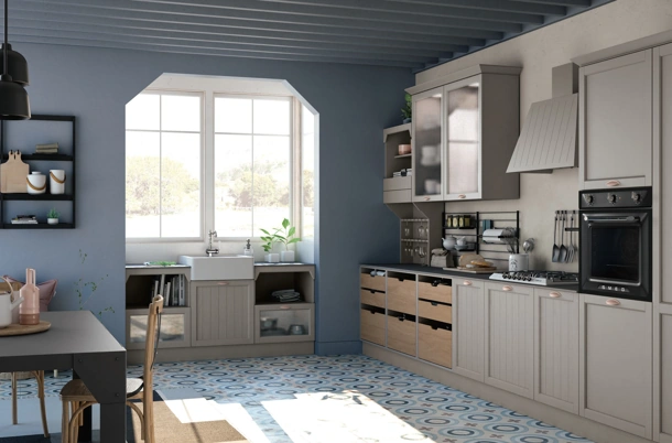 Cucina Classica Contempo ad angolo di Creo