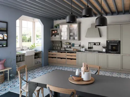 Cucina Classica Contempo angolare di Creo