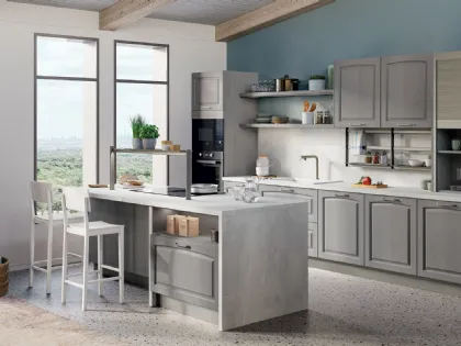 Cucina Classica Grace con isola di Creo