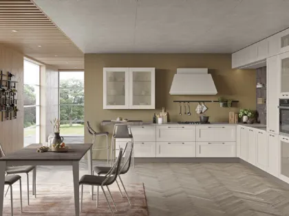 Cucina Classica Iris angolare di Creo