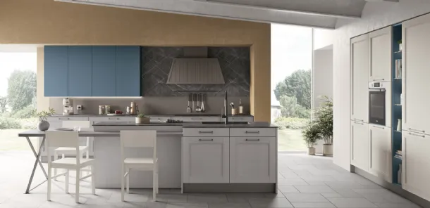 Cucina Classica Iris con isola di Creo
