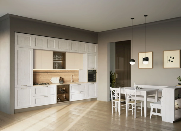Cucina Classica Oprah lineare di Creo