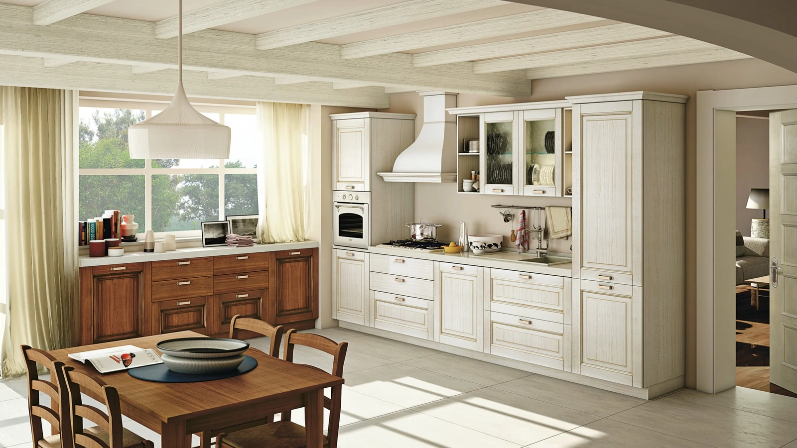 Cucina Classica Oprah lineare di Creo
