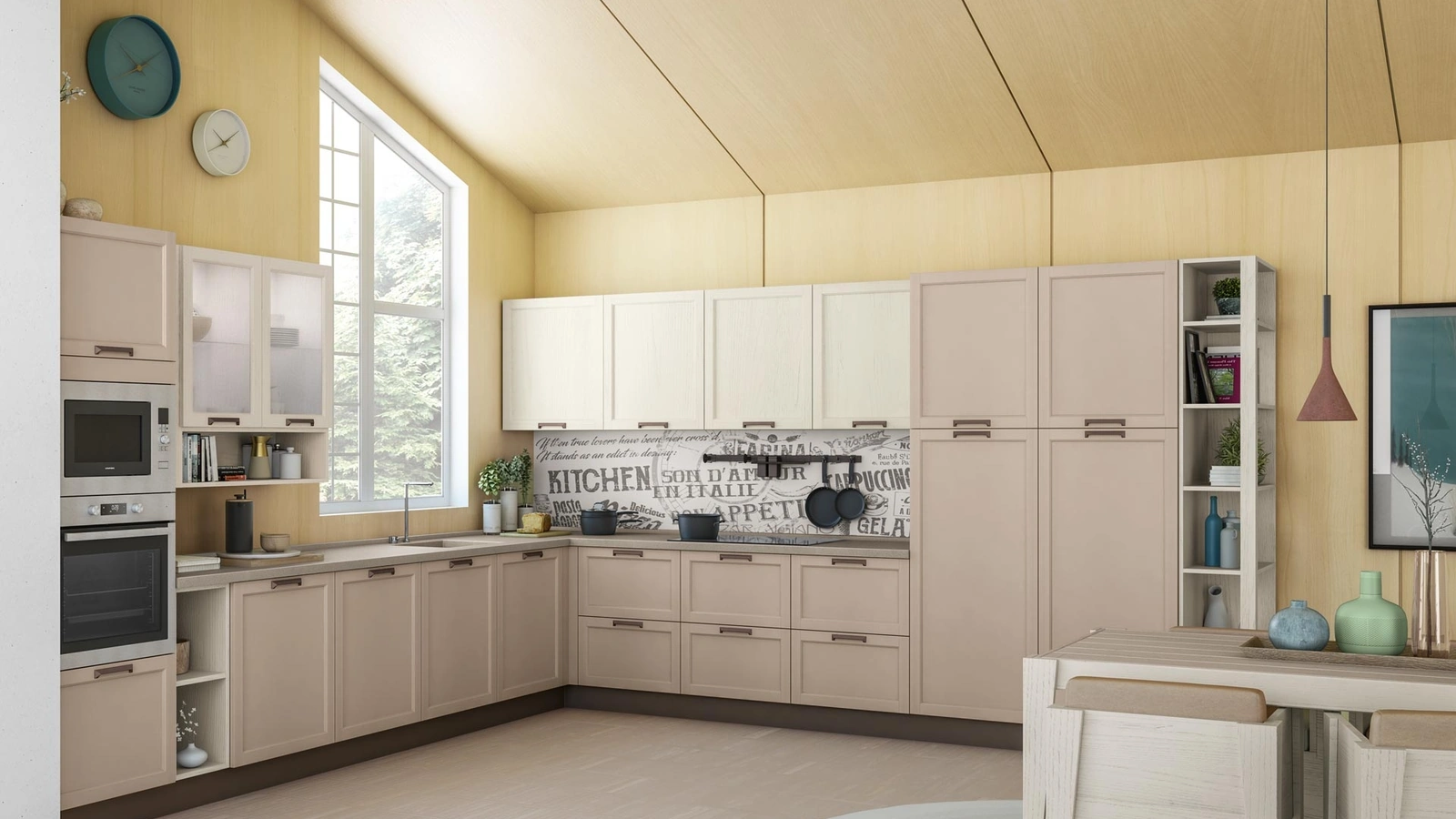 Cucina Moderna Contempo-angolare Creo