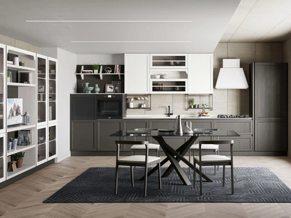 Cucina Moderna Contempo lineare di Creo