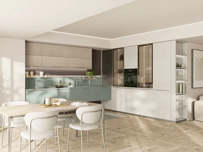Cucina Moderna Maxima angolare di Creo