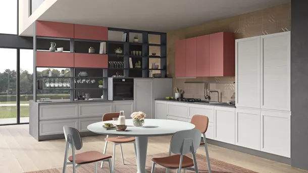 Cucina Moderna Selma angolare di Creo