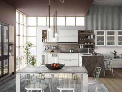 Cucina Moderna Smart con penisola di Creo