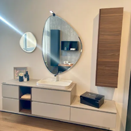 Mobile bagno con top in Neolith