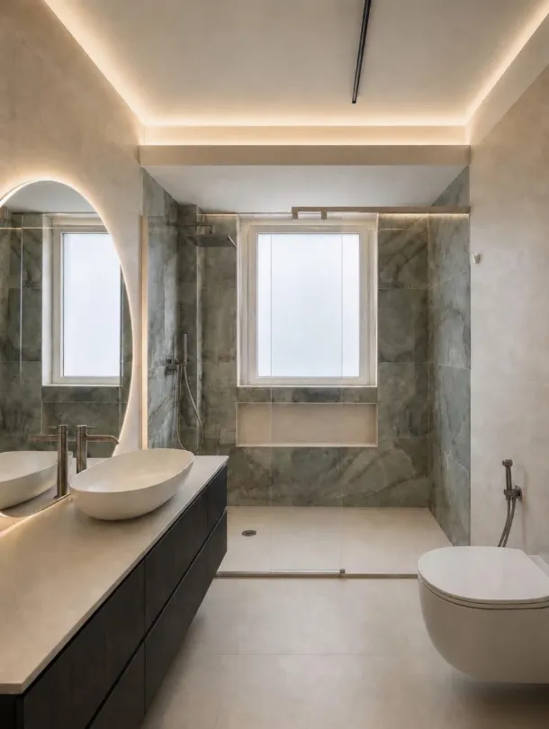 Mobile bagno sospeso