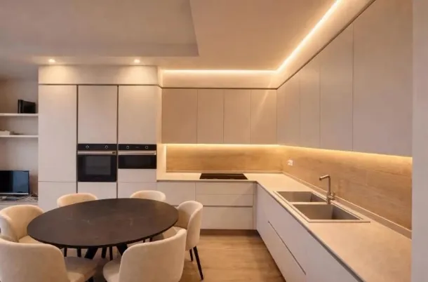 Cucina ad angolo su misura Creo