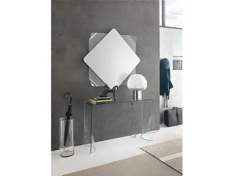 Specchio Lynx in vetro curvato di Target Point