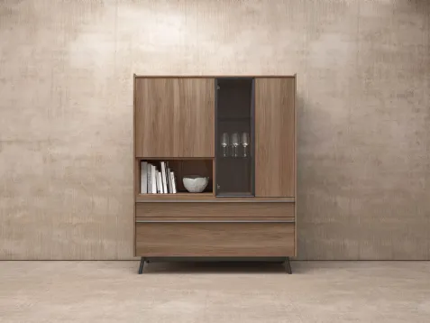Madia Alta in legno Glamour 03 di Mab